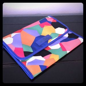 Vera Bradley Stow and Go travel jewelry folio.